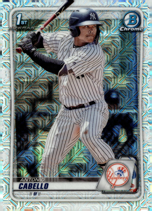 Antontio Cabello 2020 Bowman Chrome Mojo Refractor #BCP - 85 - Collector Store LLC