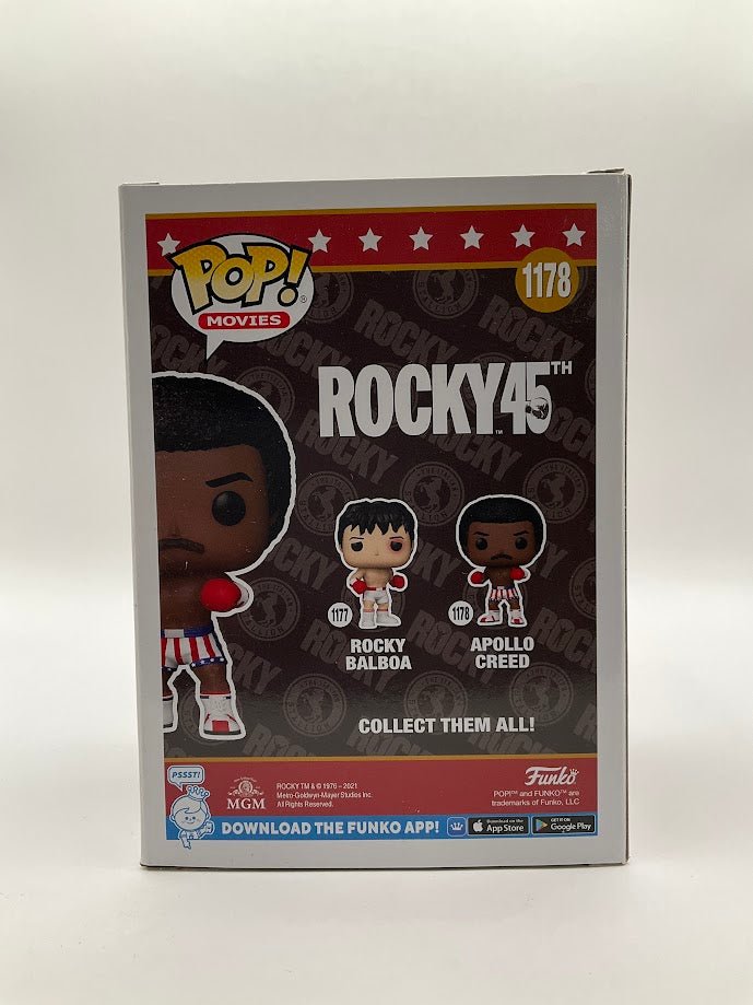 Apollo Creed Funko Pop! Rocky 45th #1178 - Collector Store LLC