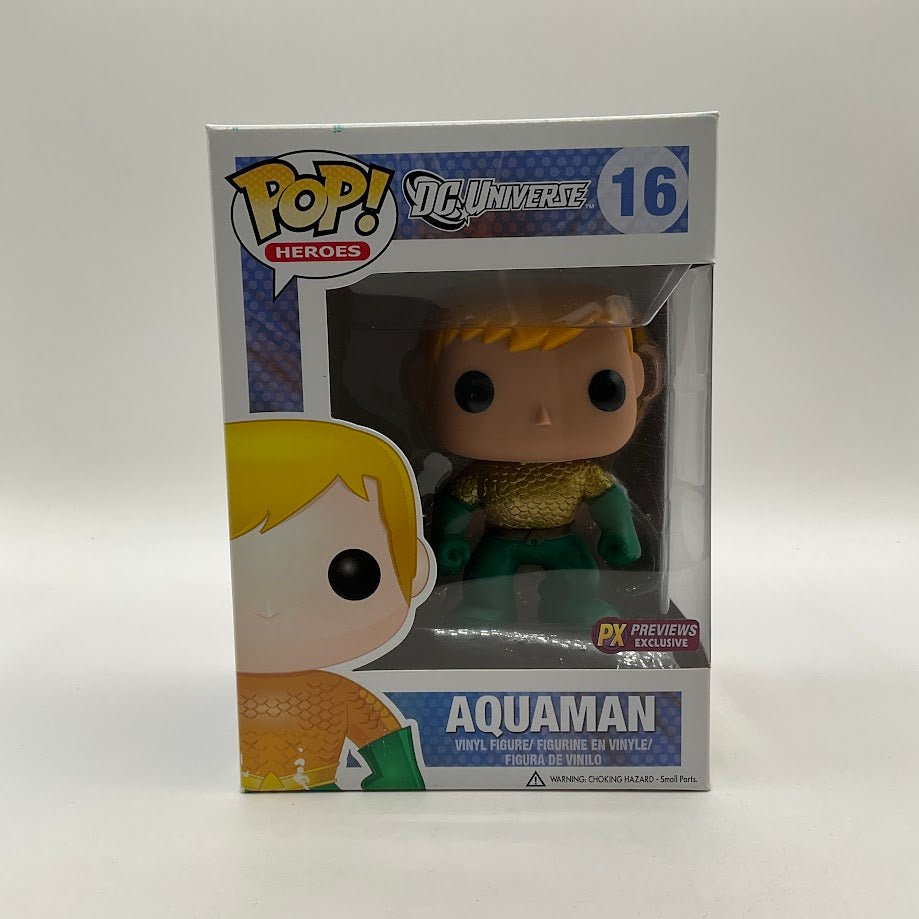 Aquaman Funko Pop! DC Universe 16 PX Previews Exclusive - Collector Store LLC