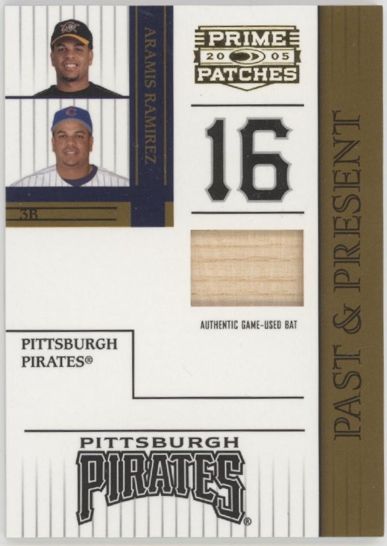 Aramis Ramirez 2005 Donruss Prime Patches Past & Present Relic 058/150 #PP - 11 - Collector Store LLC