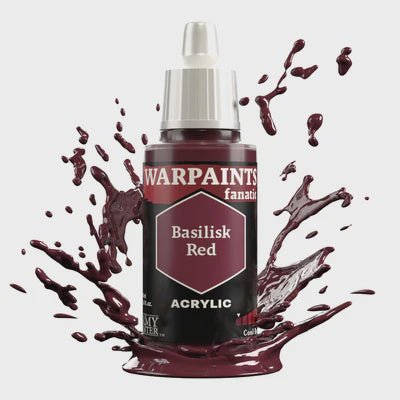Army Painter: Warpaints Fanatics - Basilisk Red - Collector Store LLC