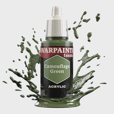Army Painter: Warpaints Fanatics - Camouflage Green - Collector Store LLC