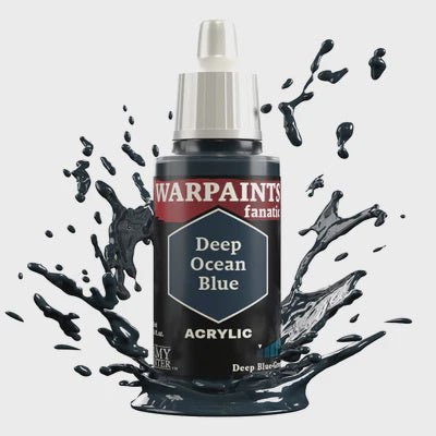 Army Painter: Warpaints Fanatics - Deep Ocean Blue - Collector Store LLC