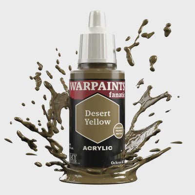 Army Painter: Warpaints Fanatics - Desert Yellow - Collector Store LLC