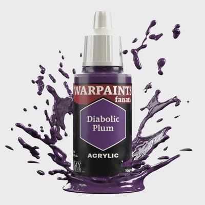 Army Painter: Warpaints Fanatics - Diabolic Plum - Collector Store LLC