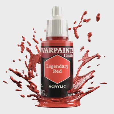 Army Painter: Warpaints Fanatics - Legendary Red - Collector Store LLC