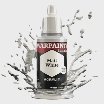 Army Painter: Warpaints Fanatics - Matt White - Collector Store LLC