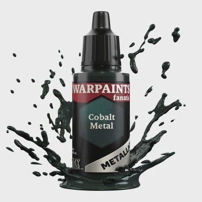 Army Painter: Warpaints Fanatics Metallic - Cobalt Metal - Collector Store LLC