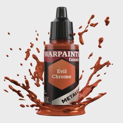 Army Painter: Warpaints Fanatics Metallic - Evil Chrome - Collector Store LLC