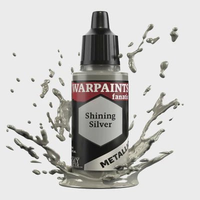Army Painter: Warpaints Fanatics Metallic - Shining Silver - Collector Store LLC