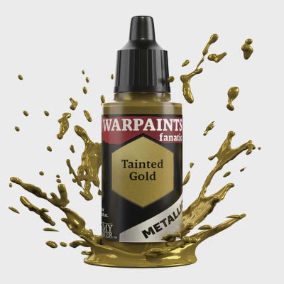 Army Painter: Warpaints Fanatics Metallic - Tainted Gold - Collector Store LLC