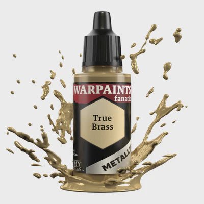 Army Painter: Warpaints Fanatics Metallic - True Brass - Collector Store LLC