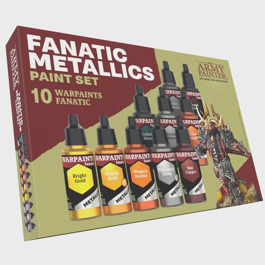 Army Painter: Warpaints Fanatics - Metallics Set - Collector Store LLC