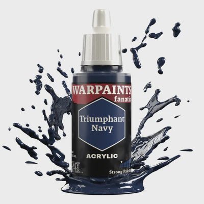 Army Painter: Warpaints Fanatics - Triumphant Navy - Collector Store LLC