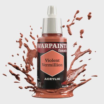 Army Painter: Warpaints Fanatics - Violent Vermilion - Collector Store LLC
