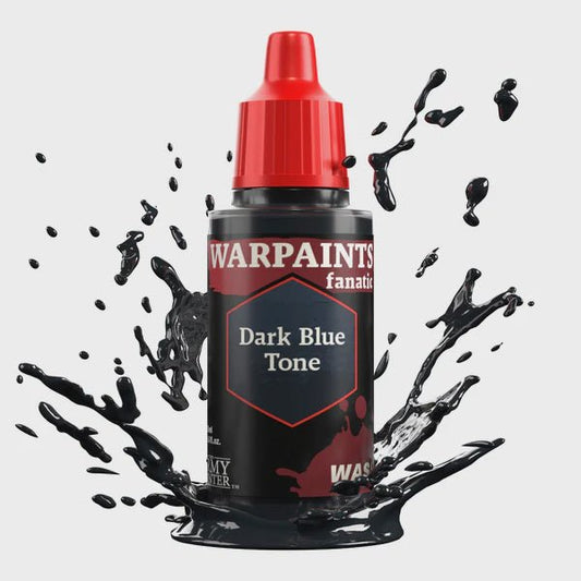 Army Painter: Warpaints Fanatics Wash - Dark Blue Tone - Collector Store LLC