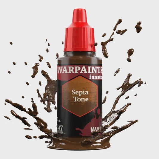 Army Painter: Warpaints Fanatics Wash - Sepia Tone - Collector Store LLC