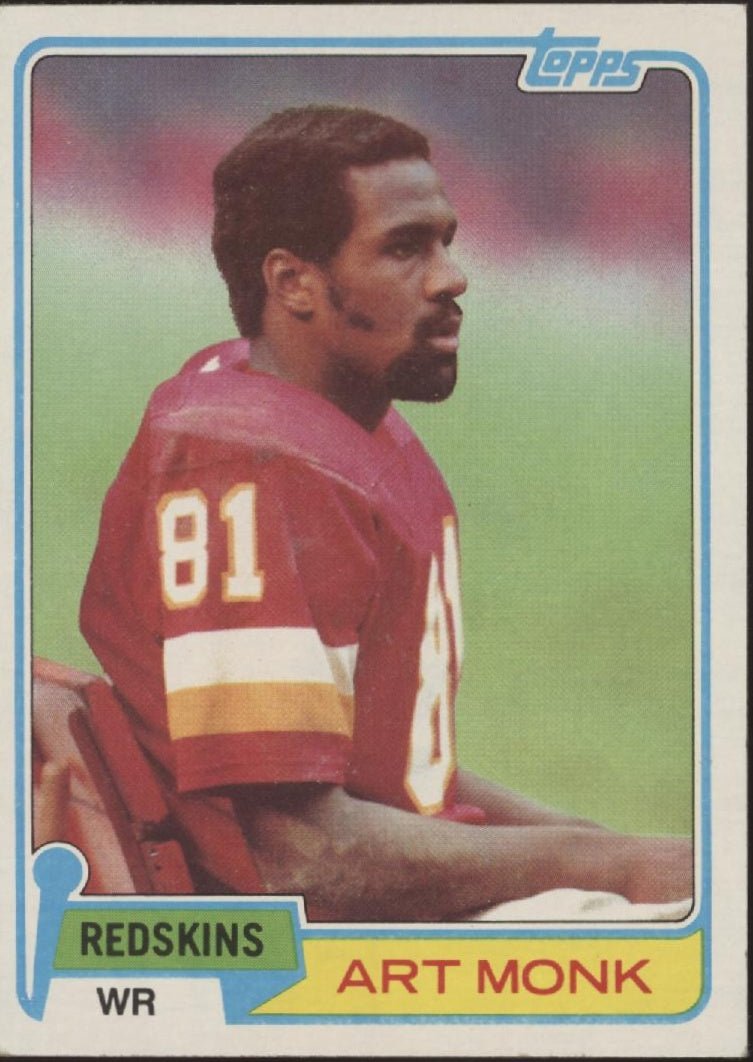 Art Monk 1981 Topps RC #194 Washington Redskins EX #2 - Collector Store LLC