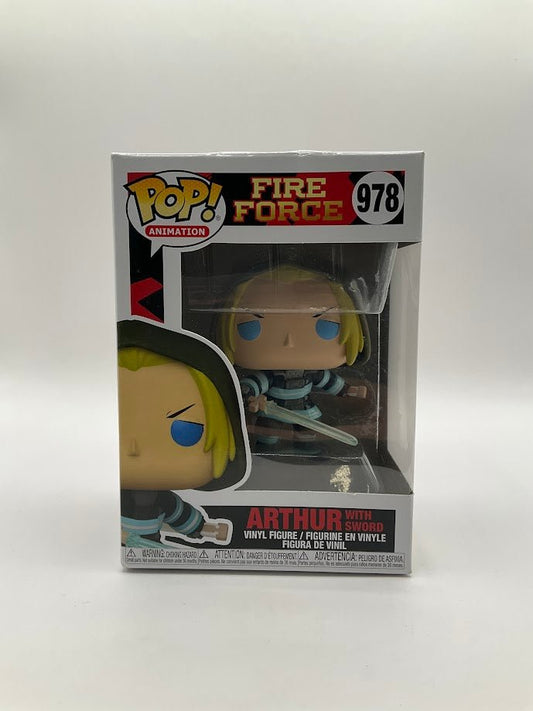 Arthur with Sword Funko Pop! Fire Force #978 - Collector Store LLC