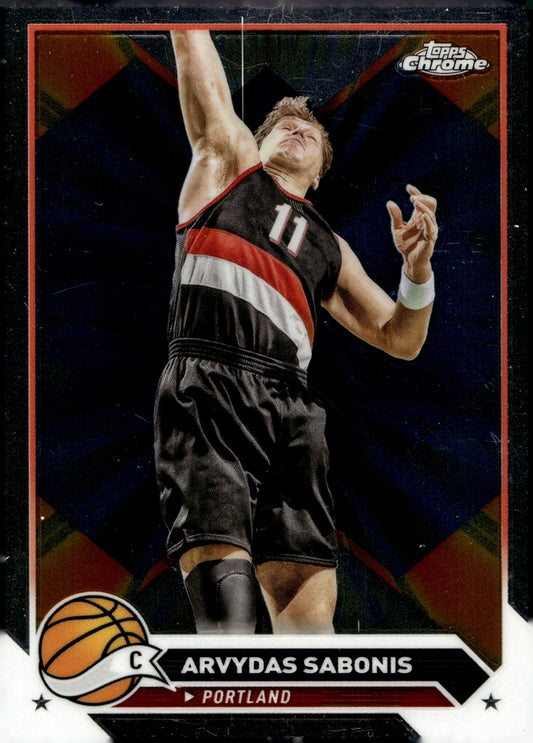 Arvydas Sabonis 2024 Topps Chrome #17 - Collector Store LLC