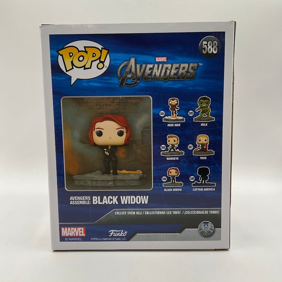 Avengers Assemble: Black Widow Funko Pop! Avengers 588 Amazon - Collector Store LLC
