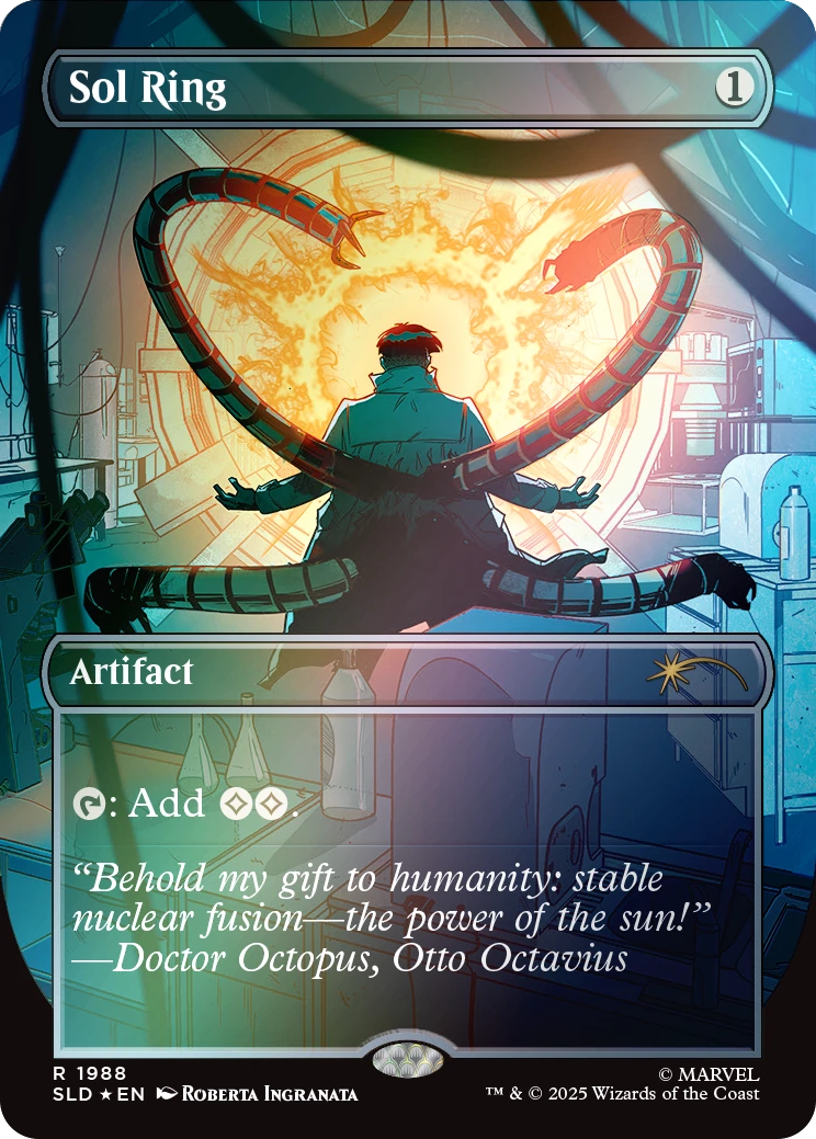 Magic the Gathering: Secret Lair x Marvel - Spider-Man: Villainous Plots [Rainbow Foil Edition]