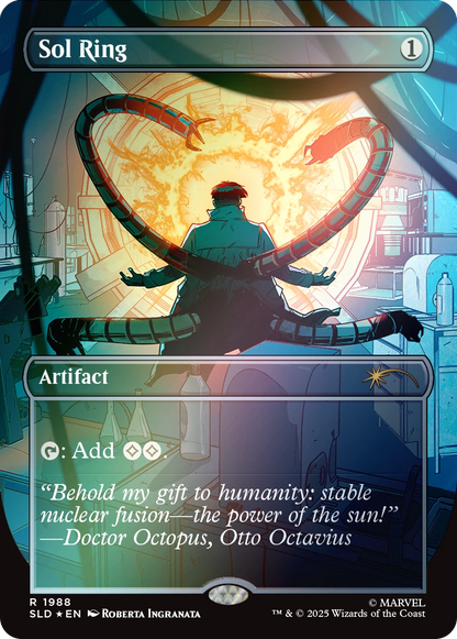 Magic the Gathering: Secret Lair x Marvel - Spider-Man: Villainous Plots [Rainbow Foil Edition]