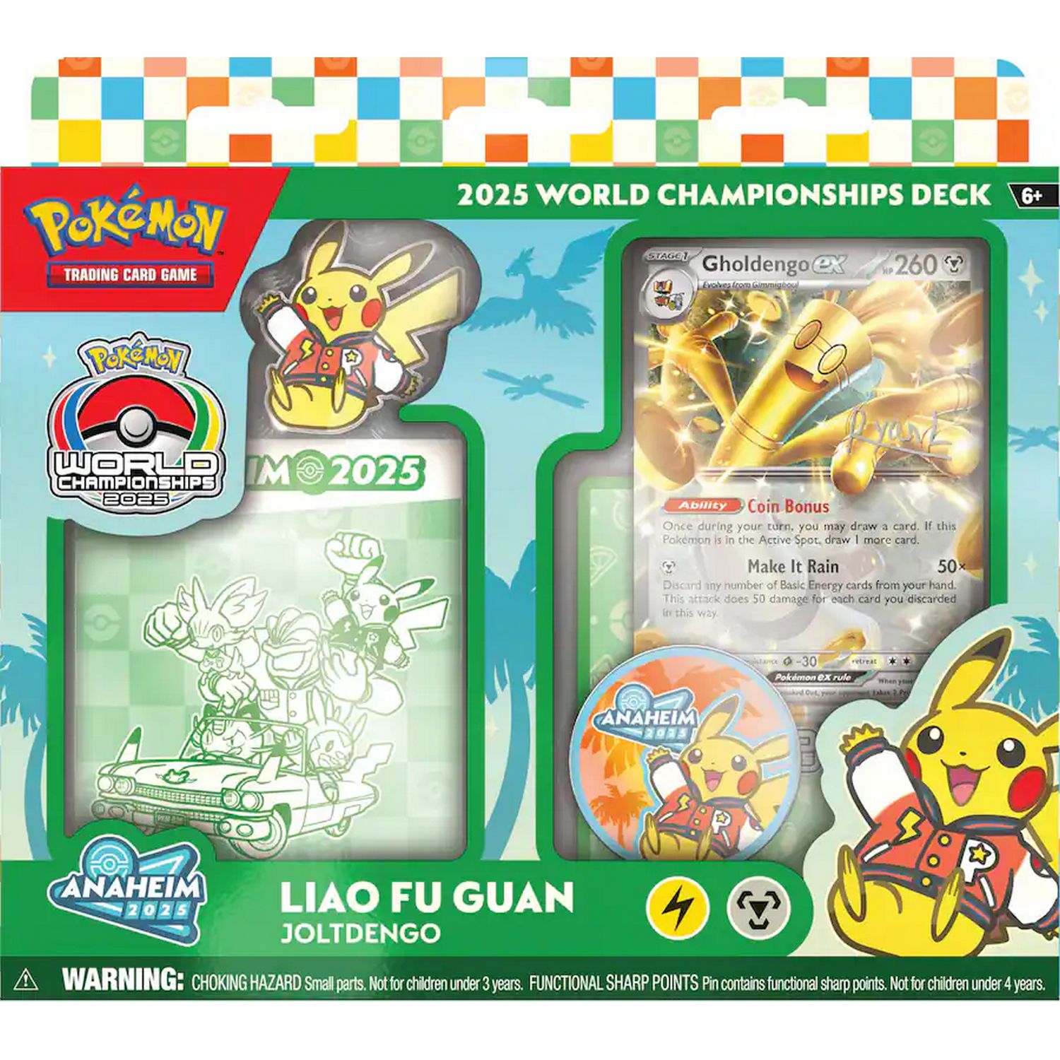 newest pokemon card set 2025 World Championships of 4 Decks Grab a World Championships Card Finish:Non-Foil Mood Swings Extended Rules Pokemon Cards