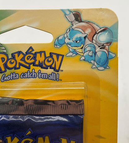Pokemon: Base Set Long Crimp Shadowless Base Set Blister Pack [Blastoise Art]