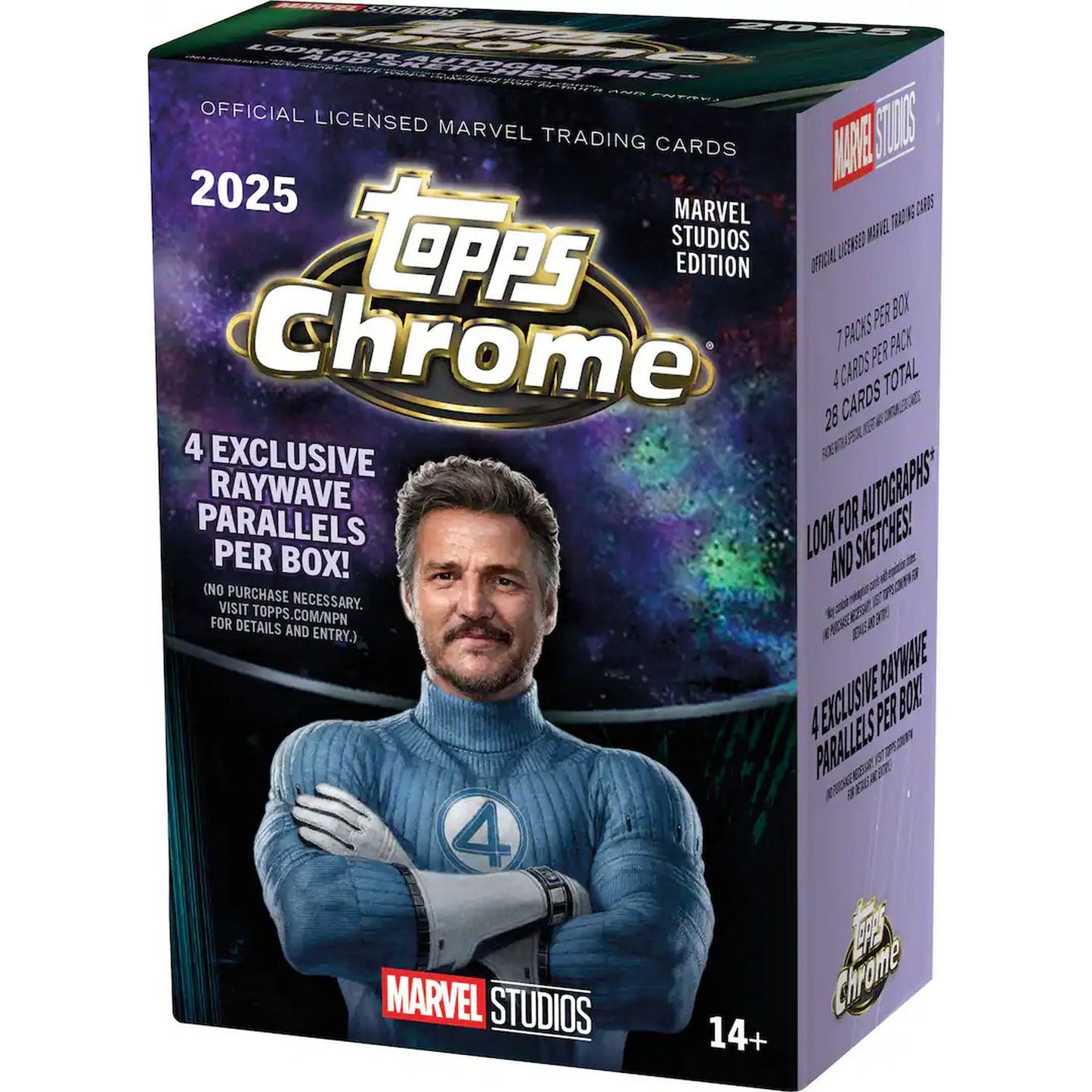 2024-25 Topps Chrome Marvel Studios Blaster Box