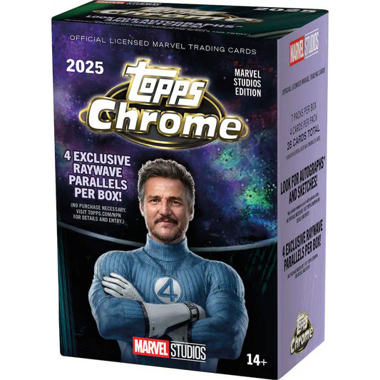 2024-25 Topps Chrome Marvel Studios Blaster Box