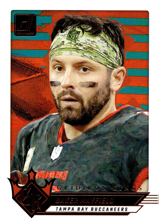 Baker Mayfield 2024 Panini Donruss Gridiron Kings #13 - Collector Store LLC