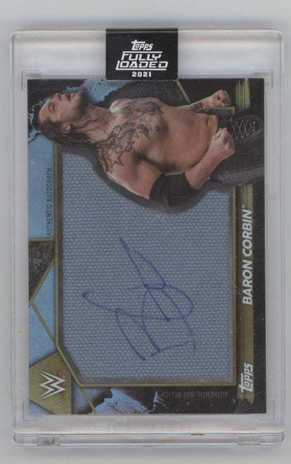 Baron Corbin 2021 Topps Fully Loaded Swatch Auto #M - BC - Collector Store LLC