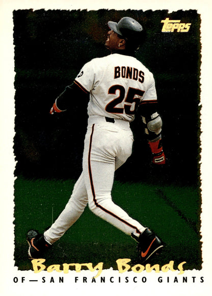 Barry Bonds 1995 Topps Cyber Stats #064 - Collector Store LLC