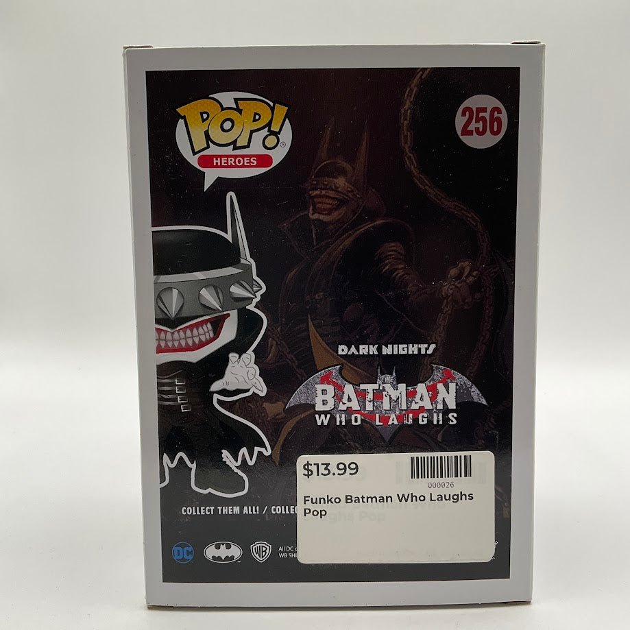 Batman Who Laughs Funko Pop! DC #256 PX Previews Exclusive - Collector Store LLC