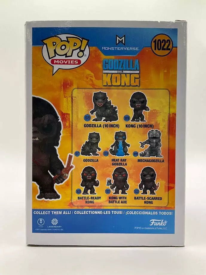 Battle - Scarred Kong Funko Pop! Godzilla vs King Kong #1022 - Collector Store LLC