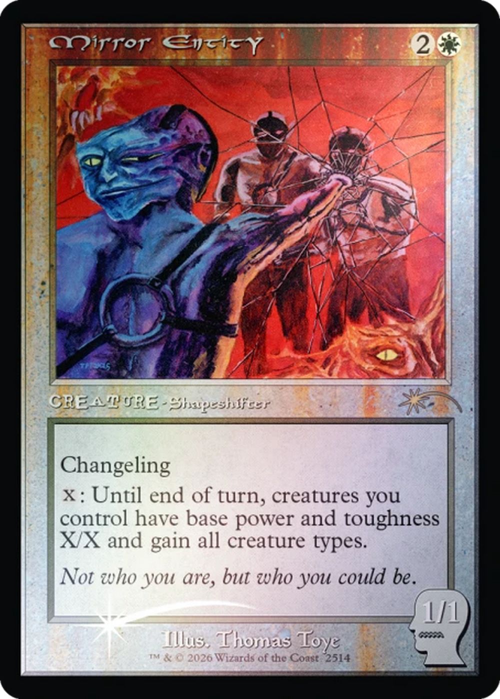 Magic the Gathering: Secret Lair Brain Dead: New Earth Mentality [Traditional Foil Edition]