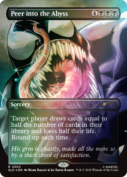 Magic the Gathering: Secret Lair x Marvel - Spider-Man: Venom Unleashed (Colors) [Rainbow Foil]