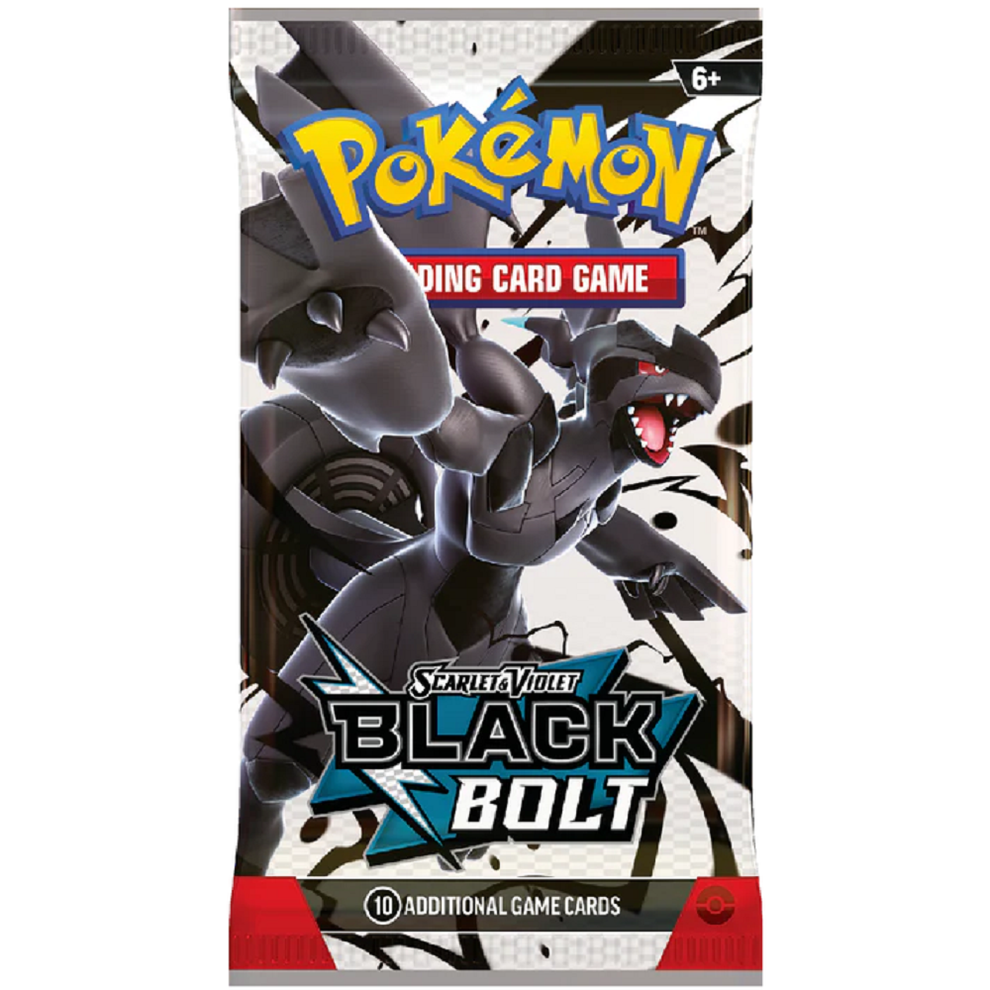 pokemon scarlet violet booster pack Pokemon SV10.5 Black Bolt Booster Pack