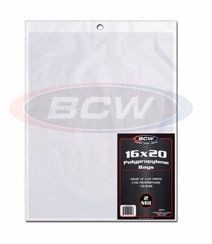 BCW: 16in x20in Oversized Art Print Bags - 50 Ct. - Collector Store LLC