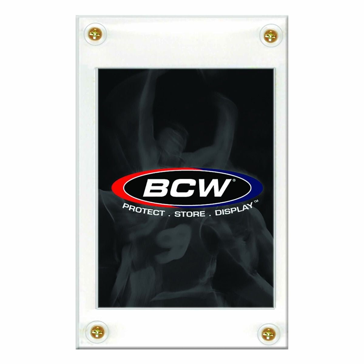 BCW: 4 - Screw Card Holder - Recessed - Collector Store LLC