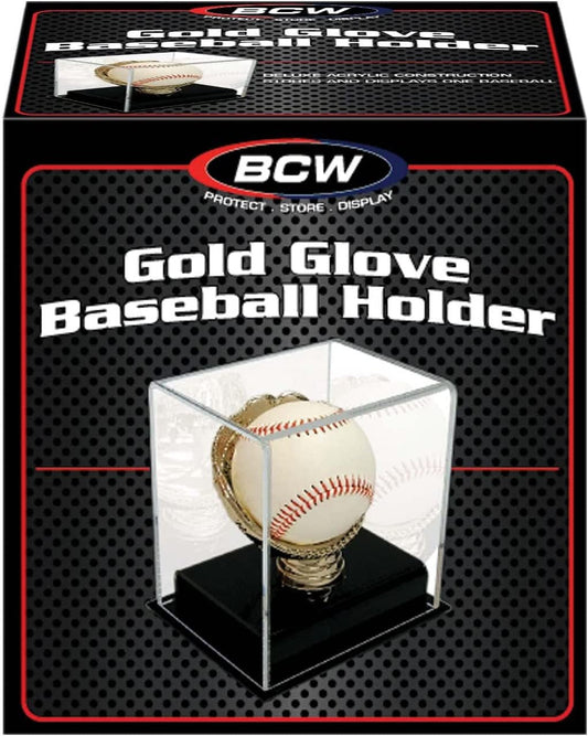 BCW: Acrylic Gold Glove Baseball Display - Collector Store LLC