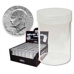 BCW: Coin Tubes - Dollar - Collector Store LLC