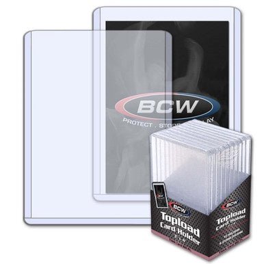 BCW: Thick Card Topload Holder - 168 PT. (10ct) - Collector Store LLC