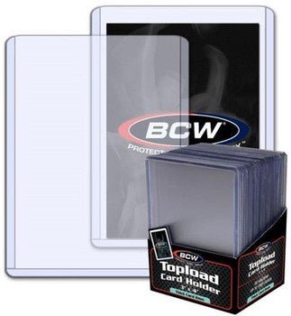 BCW: Thick Card Topload Holder - 79 PT. (25ct) - Collector Store LLC