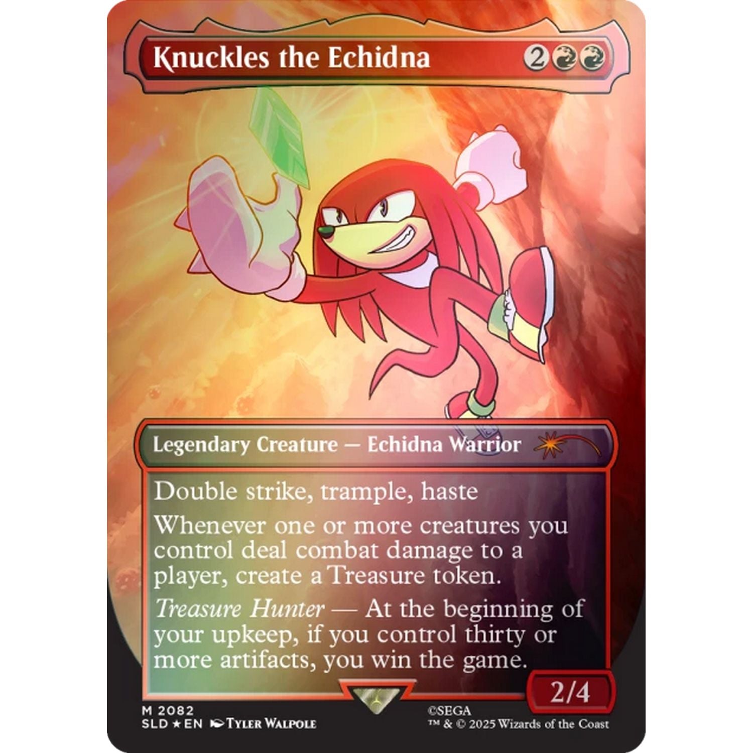 Magic the Gathering: Secret Lair X Sonic Friends & Foes Rainbow Foil、Magic the Gathering、kayou
