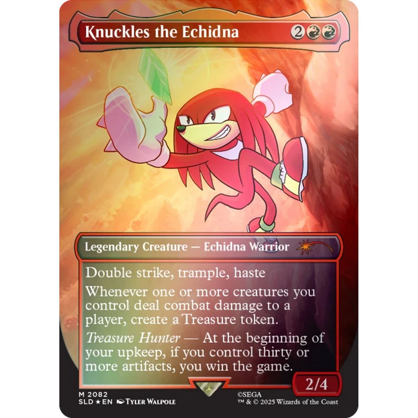 Magic the Gathering: Secret Lair X Sonic Friends & Foes [Rainbow Foil]