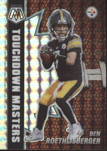 Ben Roethlisberger 2021 Panini Mosaic Touchdown Masters Prizm #TM - 19 - Collector Store LLC