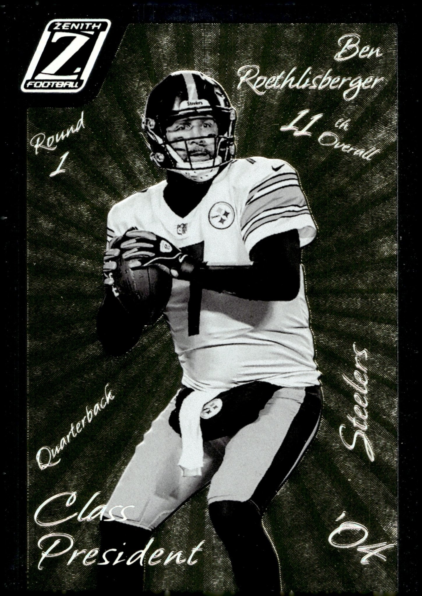 Ben Roethlisberger 2022 Panini Zenith Class President #CP - 2004 - Collector Store LLC