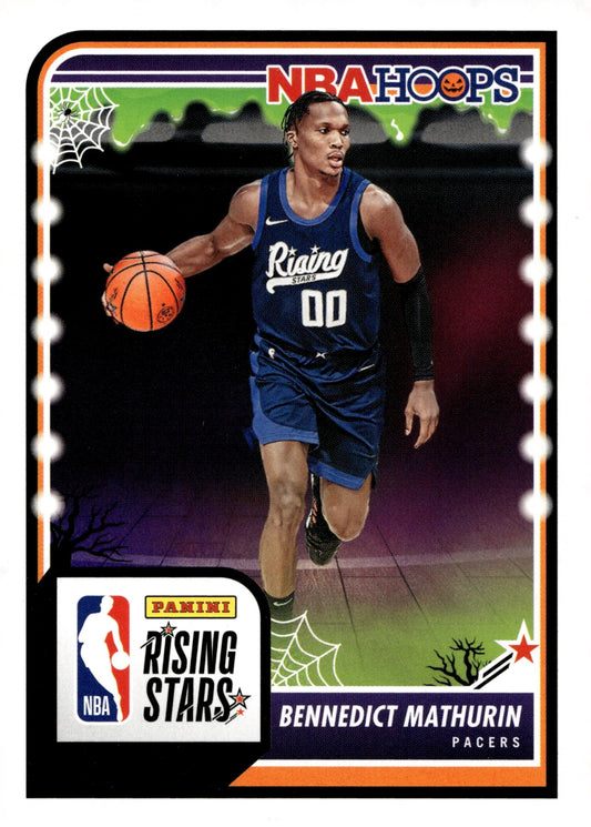Bennedict Mathurin 2023 - 24 Panini Haunted Hoops Rising Stars RC #286 - Collector Store LLC
